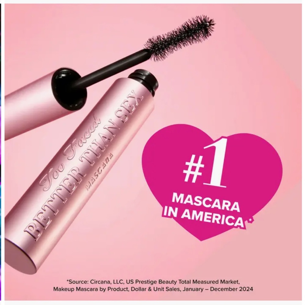 Too Faced Better Than Sex Mascara 2 PACK - Picture 6 of 7